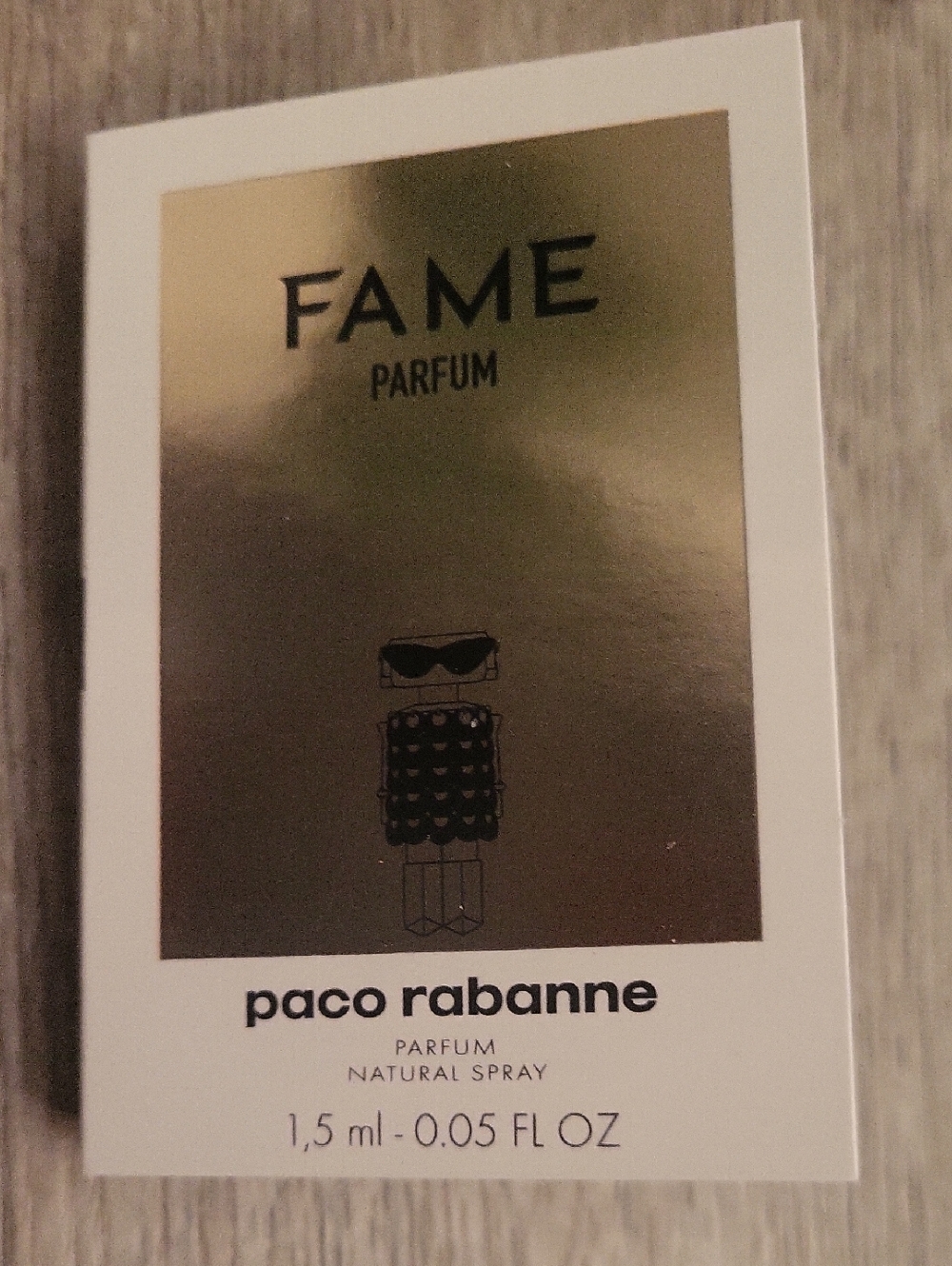Paco Rabanne FAME Sample Cards - Parfum - Picture 6 of 6
